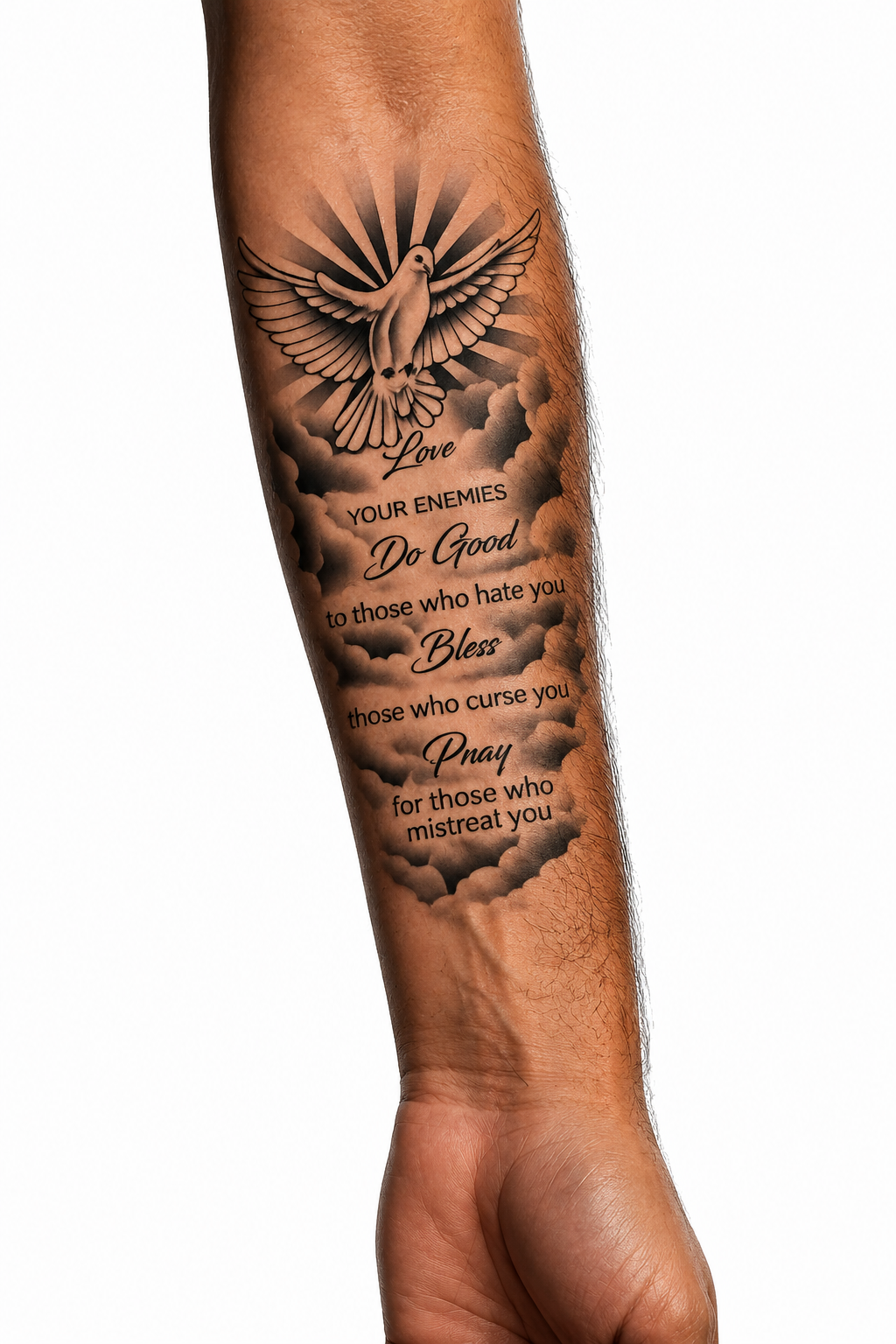 Pigeon Temporary Tattoo, Lasts Up To 15 Days New Technology Magic Waterproof Semi Permanent Sticker.