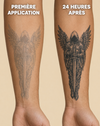 Flower temporary tattoo sticker, waterproof magic tattoo, lasts up to 15 days fake tattoo, semi-permanent tattoo