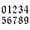 Waterproof Semi-permanent Tattoos, Arabic Numeral, Finger Tattoos, Magic Tattoos, Lasts 1-2 Weeks, Tattoos for Men and Women