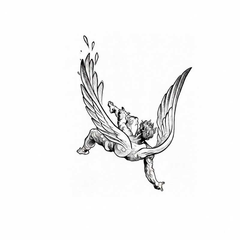 Ange Tombant