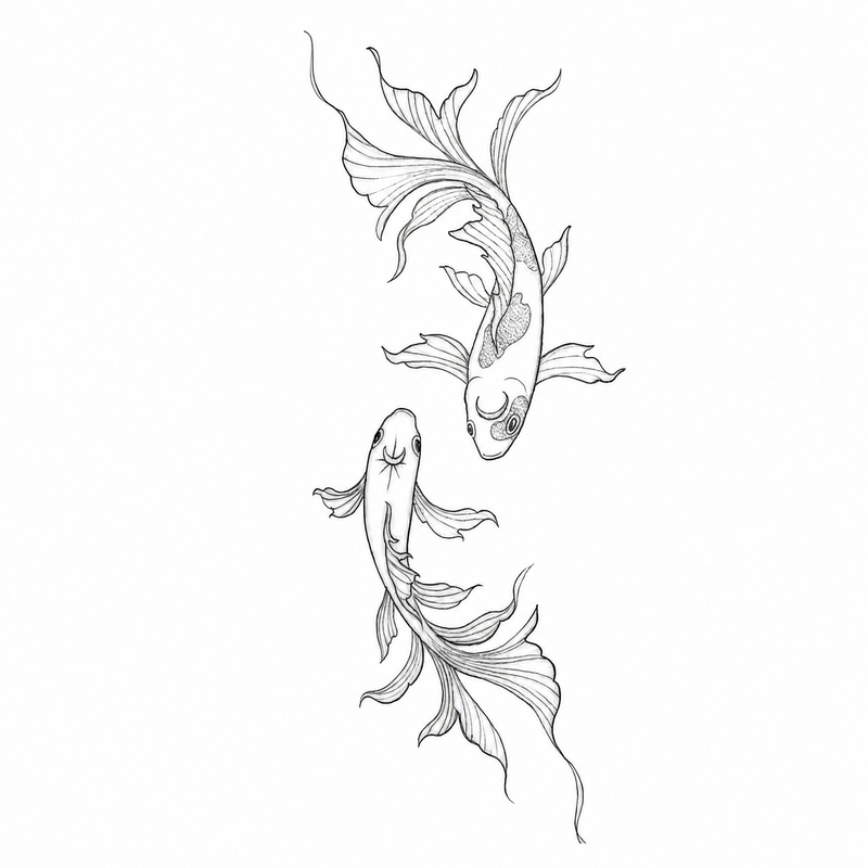 Poissons Koi